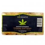 Σαπούνι Κάνναβης με Τρίμμα Καρυδιού για Απολέπιση (100γρ) Biosamos