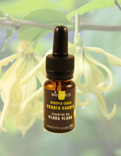 Αιθέριο Έλαιο Υλάνγκ-Υλάνγκ (10ml) BioSamos