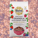 Γκρανόλα Βρώμης Ολικής με Άγρια Μούρα  (375γρ) Biona 