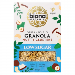 Γκρανόλα Βρώμης Nutty Clusters - Low Sugar (375γρ) Biona 