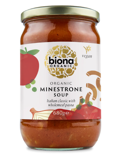 Σούπα Minestrone (680γρ) Biona