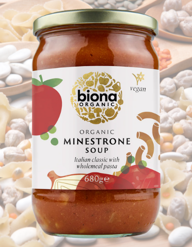 Σούπα Minestrone (680γρ) Biona