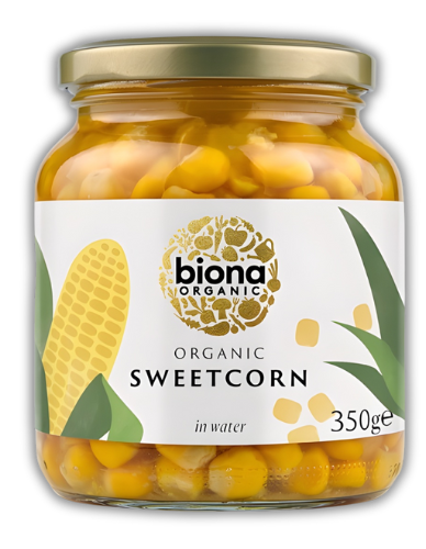 Γλυκό Καλαμπόκι σε Βάζο (350gr) Biona