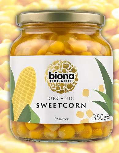 Γλυκό Καλαμπόκι σε Βάζο (350gr) Biona