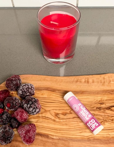 Βιολογικό Lip Balm Βατόμουρο - Σωληνάριο Χωρίς Πλαστικό (4.2γρ) Ecolips