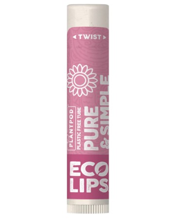 Βιολογικό Lip Balm Βατόμουρο - Σωληνάριο Χωρίς Πλαστικό (4.2γρ) Ecolips