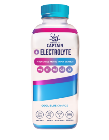 Ηλεκτρολύτες Energy Drink 'Cool Blue' (600ml) The Gutsy Captain 