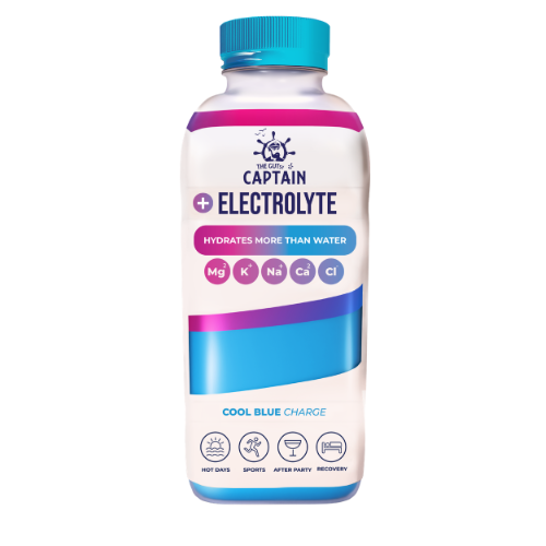 Ηλεκτρολύτες Energy Drink 'Cool Blue' (600ml) The Gutsy Captain 