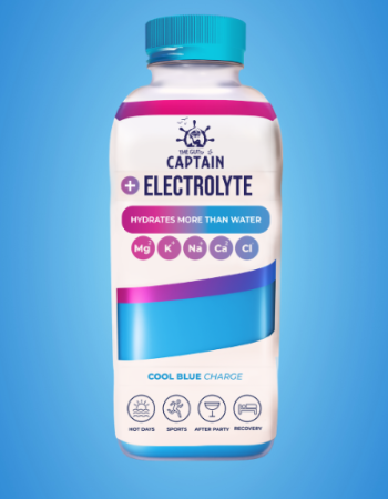 Ηλεκτρολύτες Energy Drink 'Cool Blue' (600ml) The Gutsy Captain 