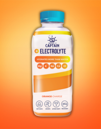 Ηλεκτρολύτες Energy Drink 'Πορτοκάλι' (600ml) The Gutsy Captain