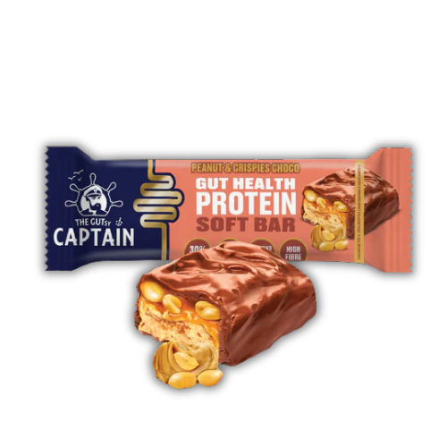 Μπάρα Πρωτεΐνης Σοκολάτα με Τραγανά Φιστίκια (45g) The Gutsy Captain 