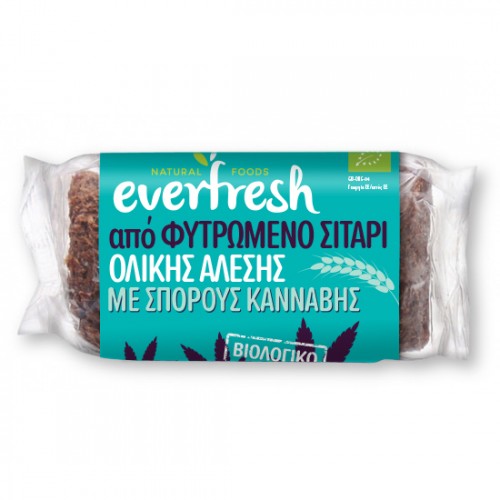 Ψωμί Φύτρου Σιταριού με Σπόρους Κάνναβης (400γρ) Everfresh