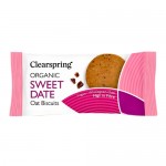 Μπισκότα Βρώμης με Χουρμάδες (40γρ) Clearspring