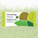 Μπισκότα Βρώμης με Matcha (40γρ) Clearspring