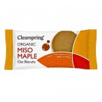 Μπισκότα Βρώμης με Miso & Σφένδαμο (40γρ) Clearspring