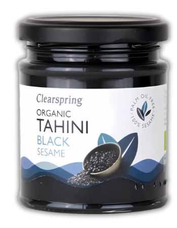 Ταχίνι από Μαύρο Σουσάμι (170γρ) Clearspring