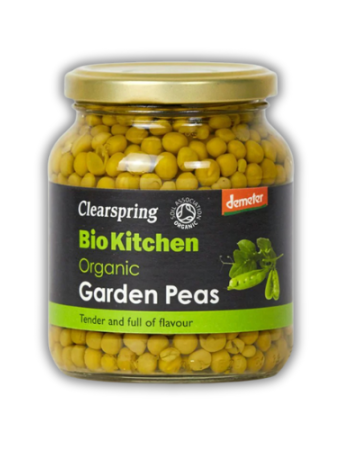 Βιολογικά Πράσινα Μπιζέλια (350γρ) Clearspring