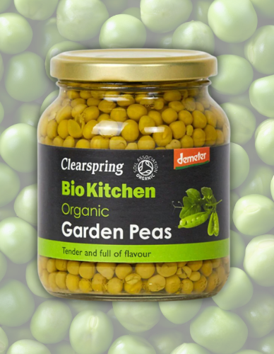 Βιολογικά Πράσινα Μπιζέλια (350γρ) Clearspring