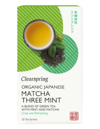 Πράσινο Τσάι με Matcha & Μέντα (20φκλ) Clearspring