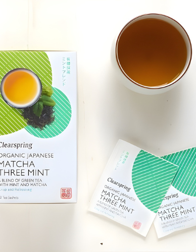 Πράσινο Τσάι με Matcha & Μέντα (20φκλ) Clearspring