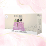Ταμπόν από Φυσικό Βαμβάκι 'Maxi' (16τμχ) Cottons Organic