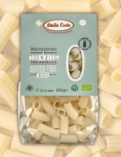 Maccheroni από Λευκό Ρύζι ΧΓΛ (250γρ) Dalla Costa