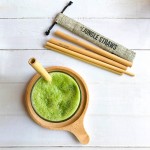 Καλαμάκια από Βιολογικό Μπαμπού (Σετ των 6) Jungle Straws