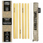 Καλαμάκια από Βιολογικό Μπαμπού (Σετ των 6) Jungle Straws