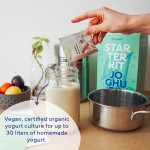 Kit για Παρασκευή Vegan Γιαουρτιού 'Starter Kit Yogurt' (Fairment)