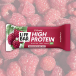 Vegan Μπάρα Πρωτεΐνης 'Σμέουρο' Χ/ΓΛ Χ/ΖΑΧ (40γρ) Lifefood