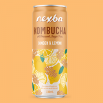 Κομπούχα γεύση Ginger & Λεμόνι (330ml) Nexba Κομπούχα γεύση Ginger & Λεμόνι (330ml) Nexba