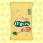 Πολυσυσκευασία Σνακ Καλαμποκιού με Μπανάνα +12μ (4x10gr) Organix