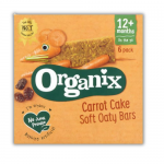 Μπάρες Βρώμης Carrot Cake+12μ (6x23γρ) Organix Μπάρες Βρώμης Carrot Cake+12μ (6x23γρ) Organix