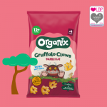 Πολυσυσκευασία Σνακ Πατουσίτσες 'Barbeque Gruffalo' +12μ (4x15γρ) Organix