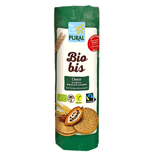 Μπισκότα Dinkel με γέμιση Κρέμα Κακάο (320γρ) Pural Μπισκότα Dinkel με γέμιση Κρέμα Κακάο (320γρ) Pural