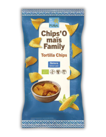 Nachos Καλαμποκιού Φυσική γεύση - Χ/ΓΛ (125γρ) Pural
