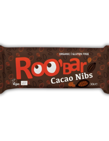 Μπάρα με Κομμάτια Κακάο Χ/ΓΛ (30γρ) Roobar