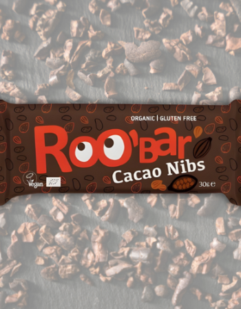 Μπάρα με Κομμάτια Κακάο Χ/ΓΛ (30γρ) Roobar