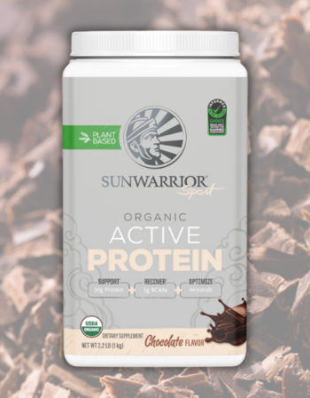 Πρωτεΐνη Active Σοκολάτα με 30gr extra πρωτεΐνης (1kg) Sunwarrior