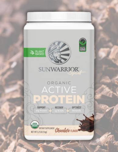 Πρωτεΐνη Active Σοκολάτα με 30gr extra πρωτεΐνης (1kg) Sunwarrior