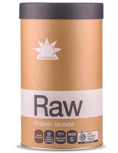 Ωμή Φυτική Πρωτεΐνη Isolate - Κακάο & Καρύδα (1kg) Amazonia