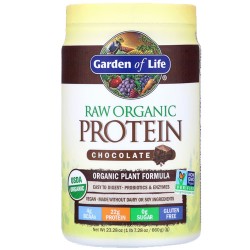 Ωμή Πρωτεΐνη από Φύτρα - Σοκολάτα (660γρ) Garden of Life