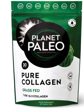 Υδρολυμένο Κολλαγόνο Grass-Fed σε Σκόνη (225γρ) Planet Paleo