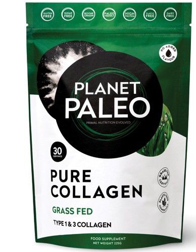 Υδρολυμένο Κολλαγόνο Grass-Fed σε Σκόνη (225γρ) Planet Paleo