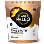 Βιολογική Πρωτεΐνη Ζωμού Οστών 'Bone Broth Sports' με Βανίλια & Μπανάνα (480γρ) Planet Paleo