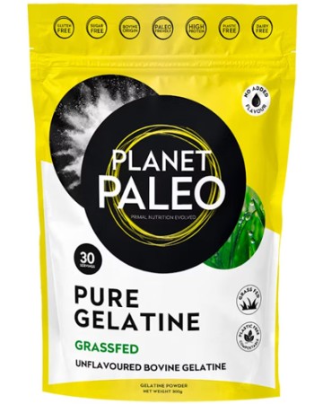 Κολλαγόνο σε Ζελατίνη 'Pure Gelatine' (300γρ) Planet Paleo