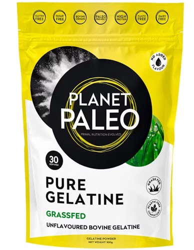 Κολλαγόνο σε Ζελατίνη 'Pure Gelatine' (300γρ) Planet Paleo