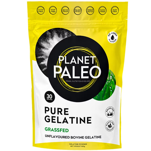 Κολλαγόνο σε Ζελατίνη 'Pure Gelatine' (300γρ) Planet Paleo