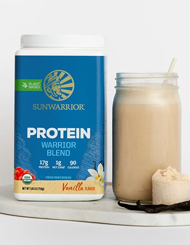 Πρωτεΐνη 'Warrior Blend' Βανίλια (750γρ) Sunwarrior