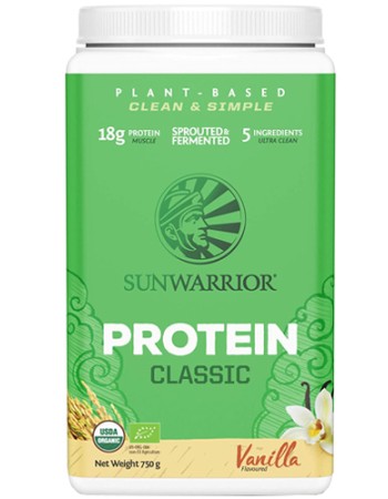 Πρωτεΐνη Καστανού Ρυζιού 'Classic' Βανίλια (750γρ) Sunwarrior